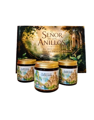 LIBRO TRANSFORMADO EN VELA EL ROCIO DE LOTHLORIEN