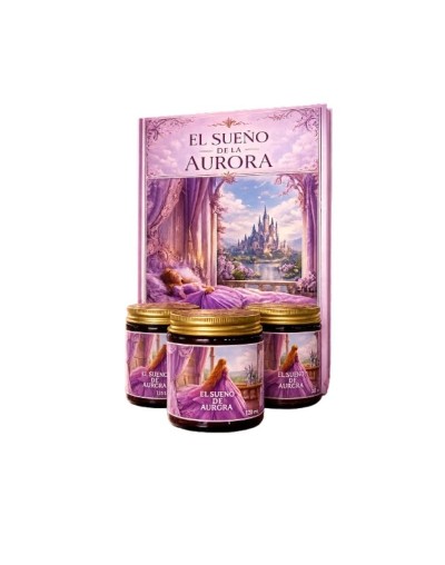 LIBRO TRANSFORMADO EN VELA EL SUEÑO DE AURORA