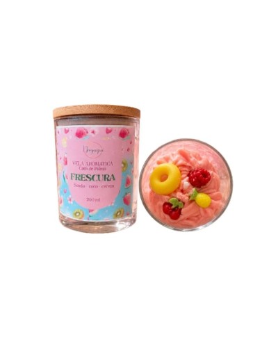 VELA AROMATICA RITUAL DE BIENESTAR FRESCURA 