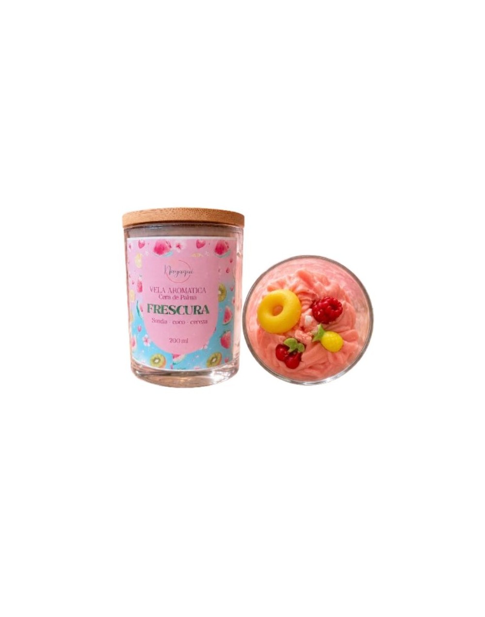 VELA AROMATICA RITUAL DE BIENESTAR FRESCURA 