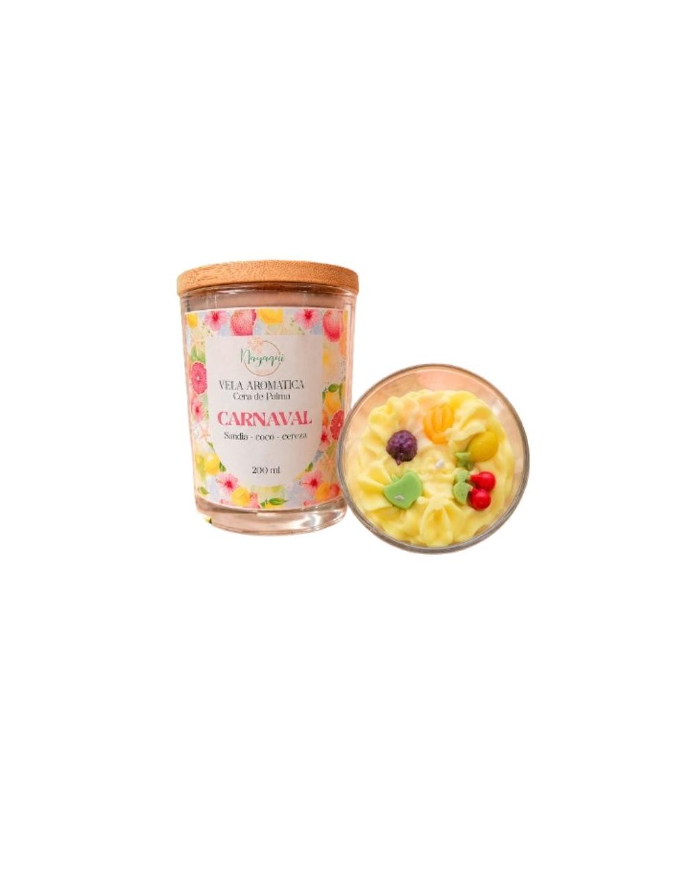 VELA AROMATICA RITUAL DE BIENESTAR CARNAVAL