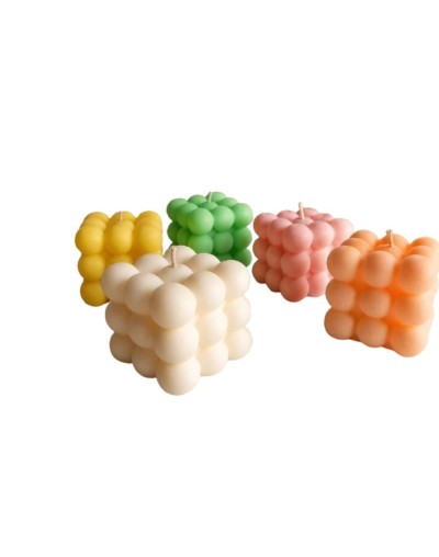 VELAS DECORATIVAS EN MOLDE 