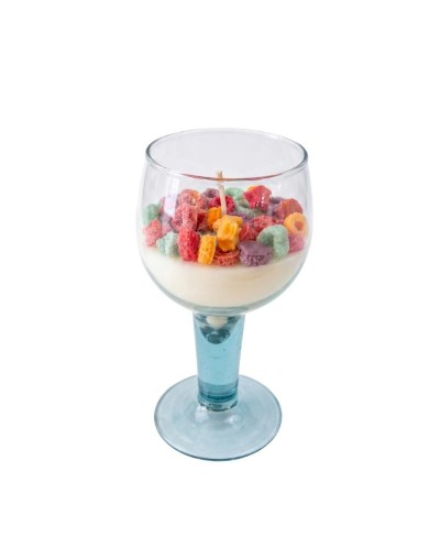 Vela de cereal con leche
