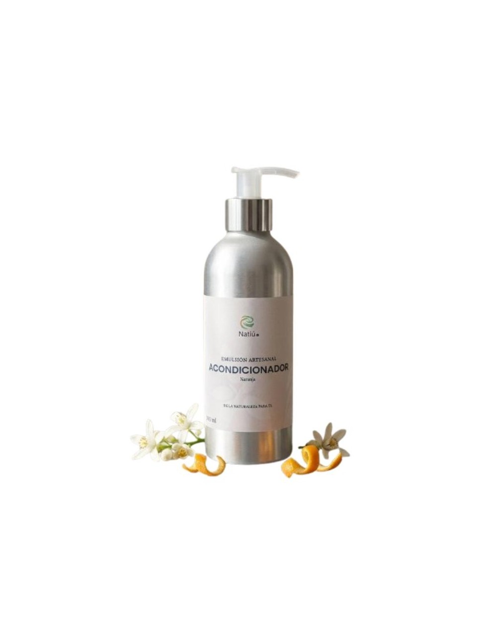 ACONDICIONADOR ARTESANAL DE NARANJA NATIU-Cabello graso