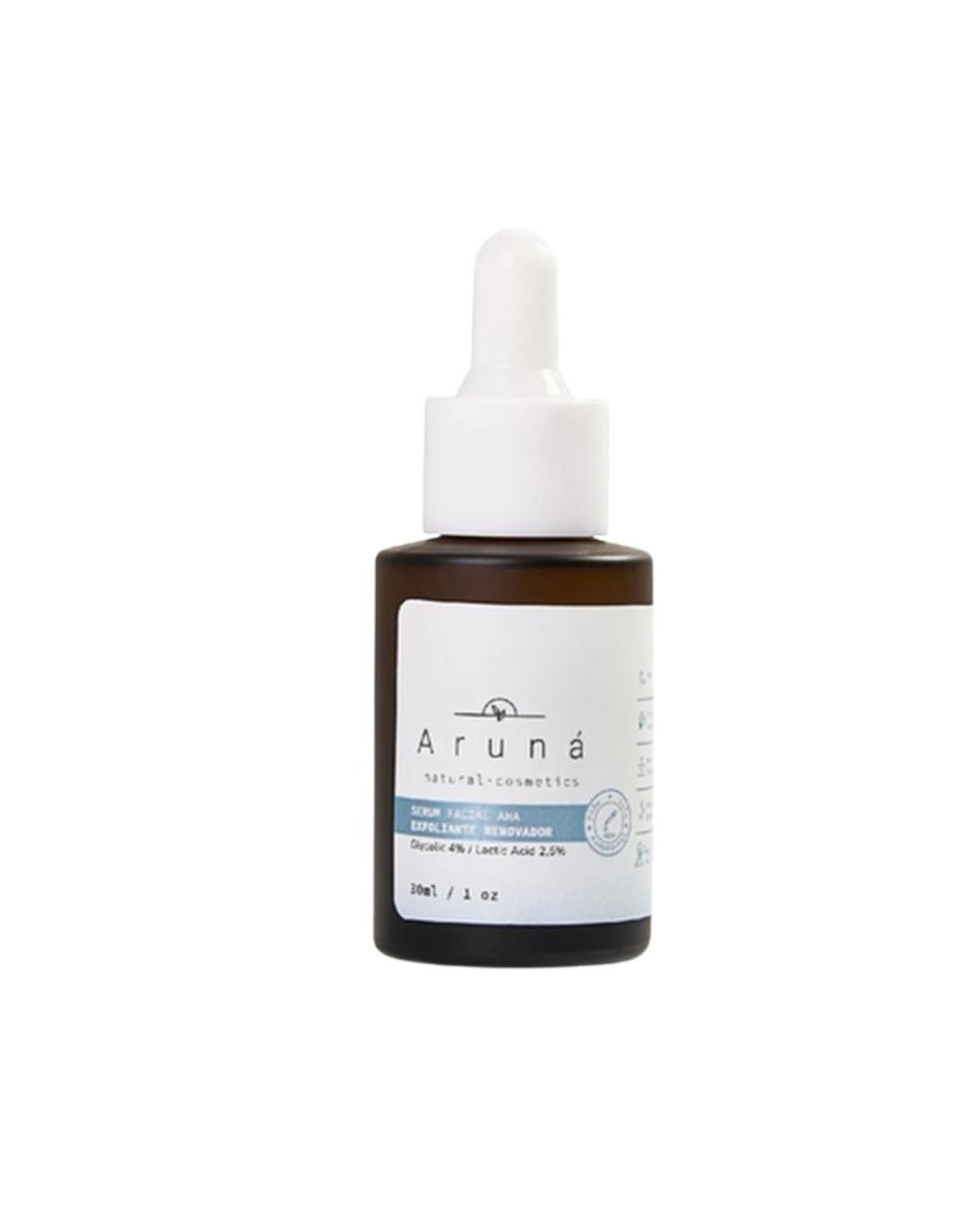 SERUM EXFOLIANTE ACIDO GLICOLICO AL 4% Y LACTICO AL 2.5% 30 ml
