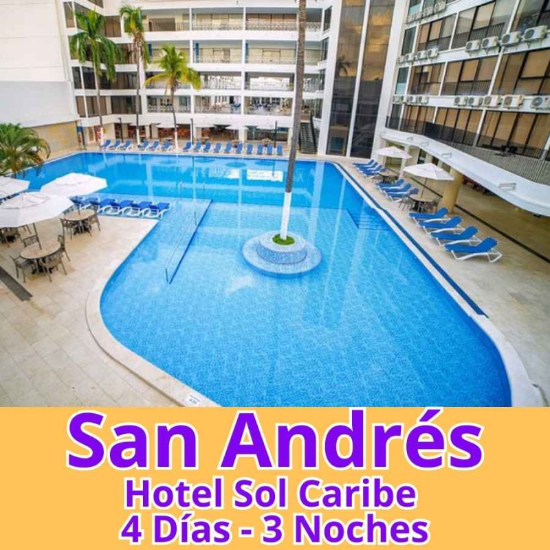 San andrés colombia hotel sol caribe campo