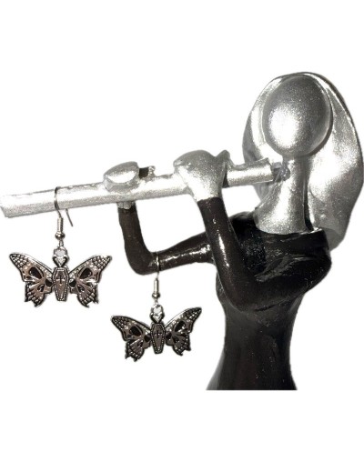 ARETES EN FANTASIA  MARIPOSA CALAVERICA