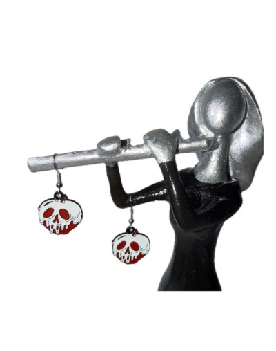 ARETES EN FANTASIA  MANZANA ENVENENADA
