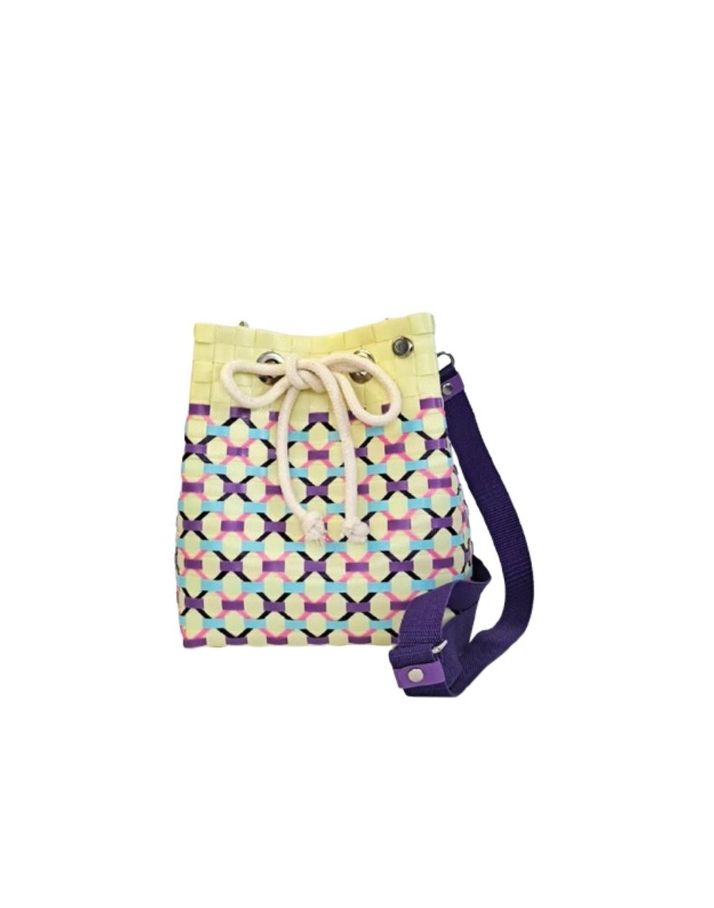Mochila Septimazo Multicolor Pop y Morado (Pieza Única)