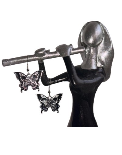 ARETES EN FANTASIA MARIPOSA CALAVERICA