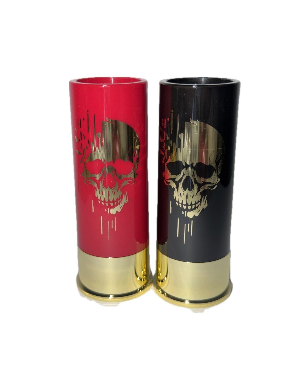 COPITAS DE SHOT CALAVERICAS ROJA Y NEGRA