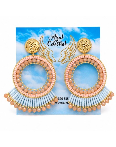 Aretes Artesanales en Miyuki