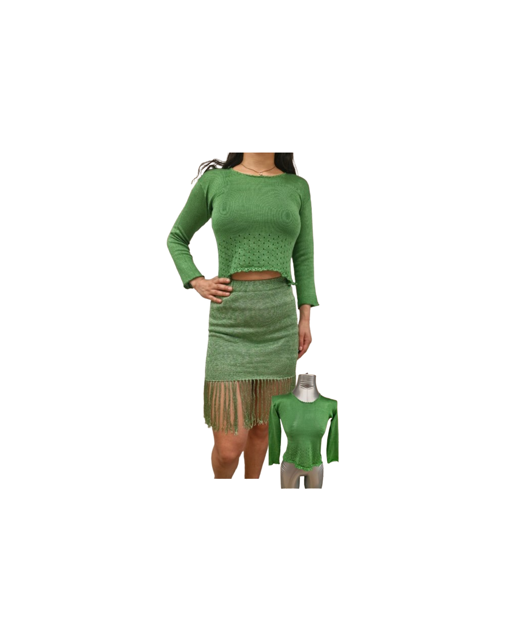 Vestidos y faldas  Tejidos