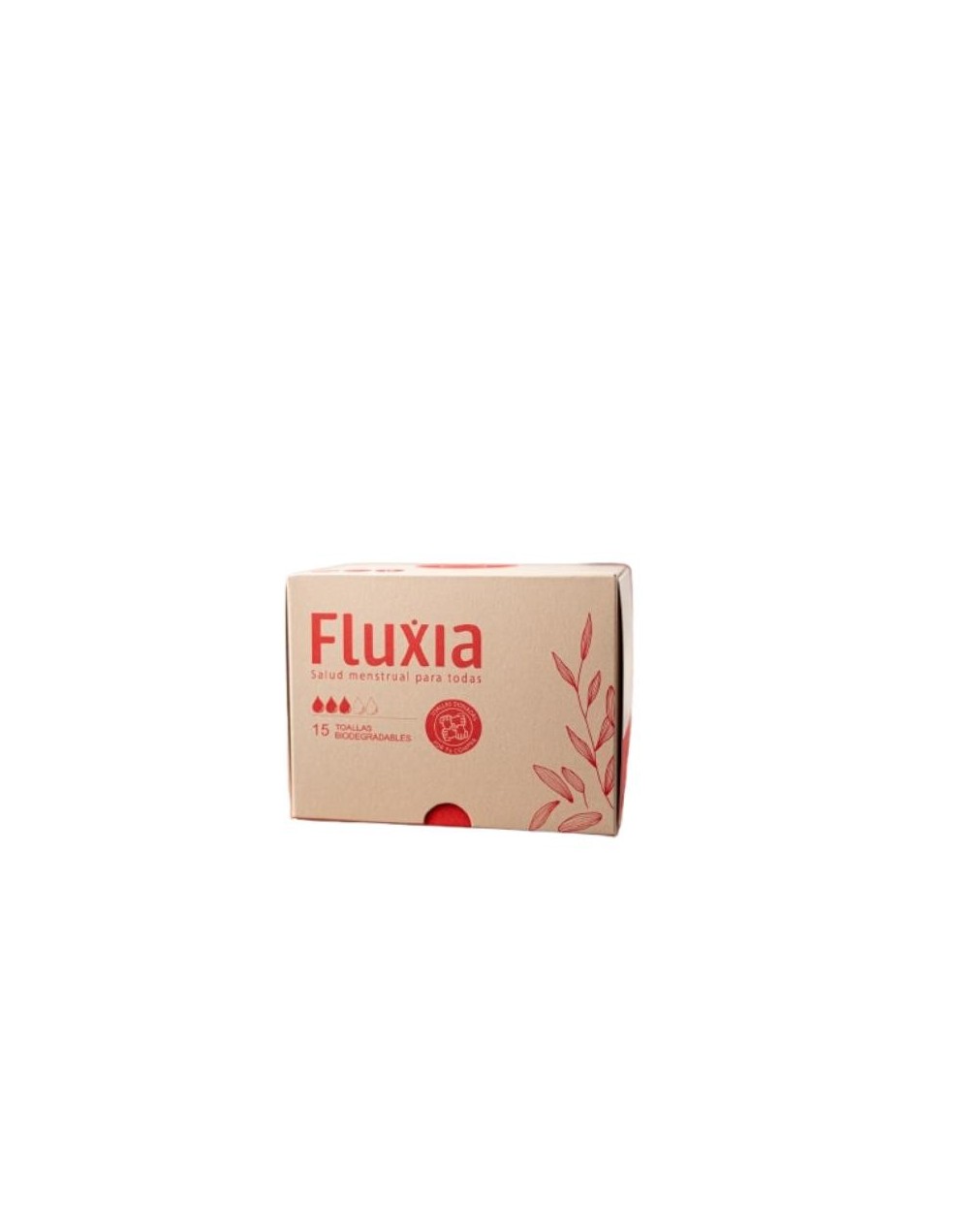 Toallas Higiénicas Biodegradables de Bambú x15 | Fluxia