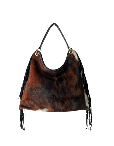 Bolso Hobo Flecos