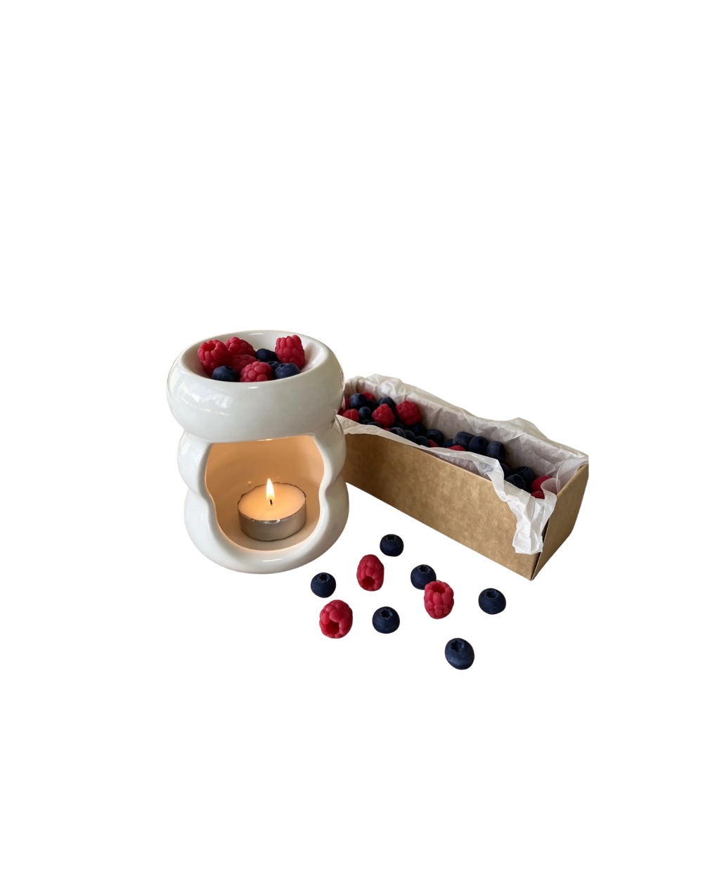 Kit Pebetero & Wax melts Frutos Rojos