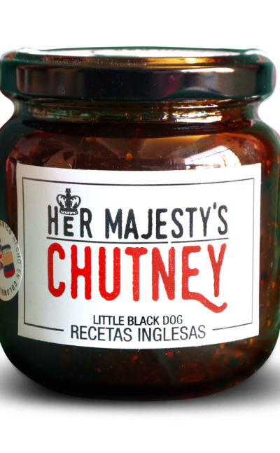 Her majesty's chutney o conserva británica de fresas y especias 
