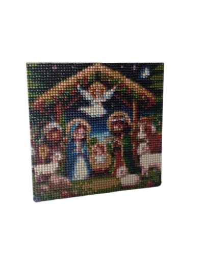 Cuadro Navideño en Diamond Painting