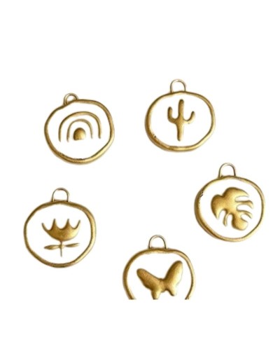 Charms   Relieve Dorado