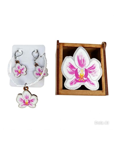 JUEGO DE JOYAS EN MDF