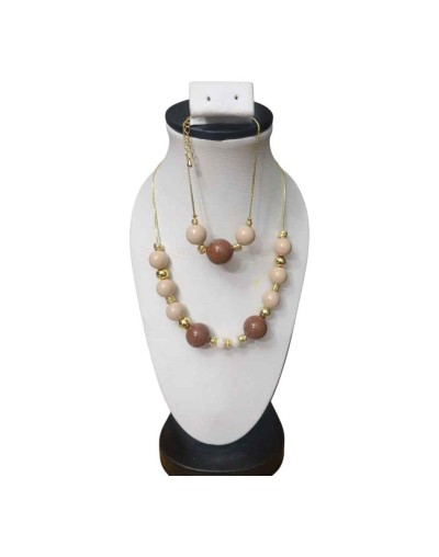 JUEGO DE COLLAR CON PULSERA 