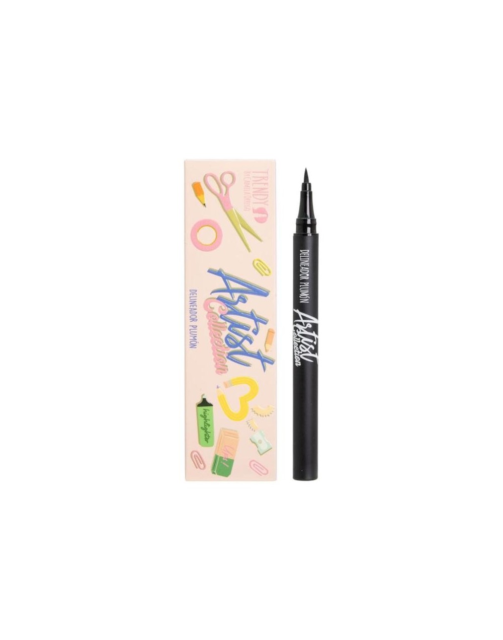 DELINEADOR PLUMON PROFESIONAL ARTIST COLLECTION NEGRO - TRENDY