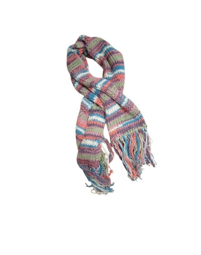 Bufanda Tejida Multicolor