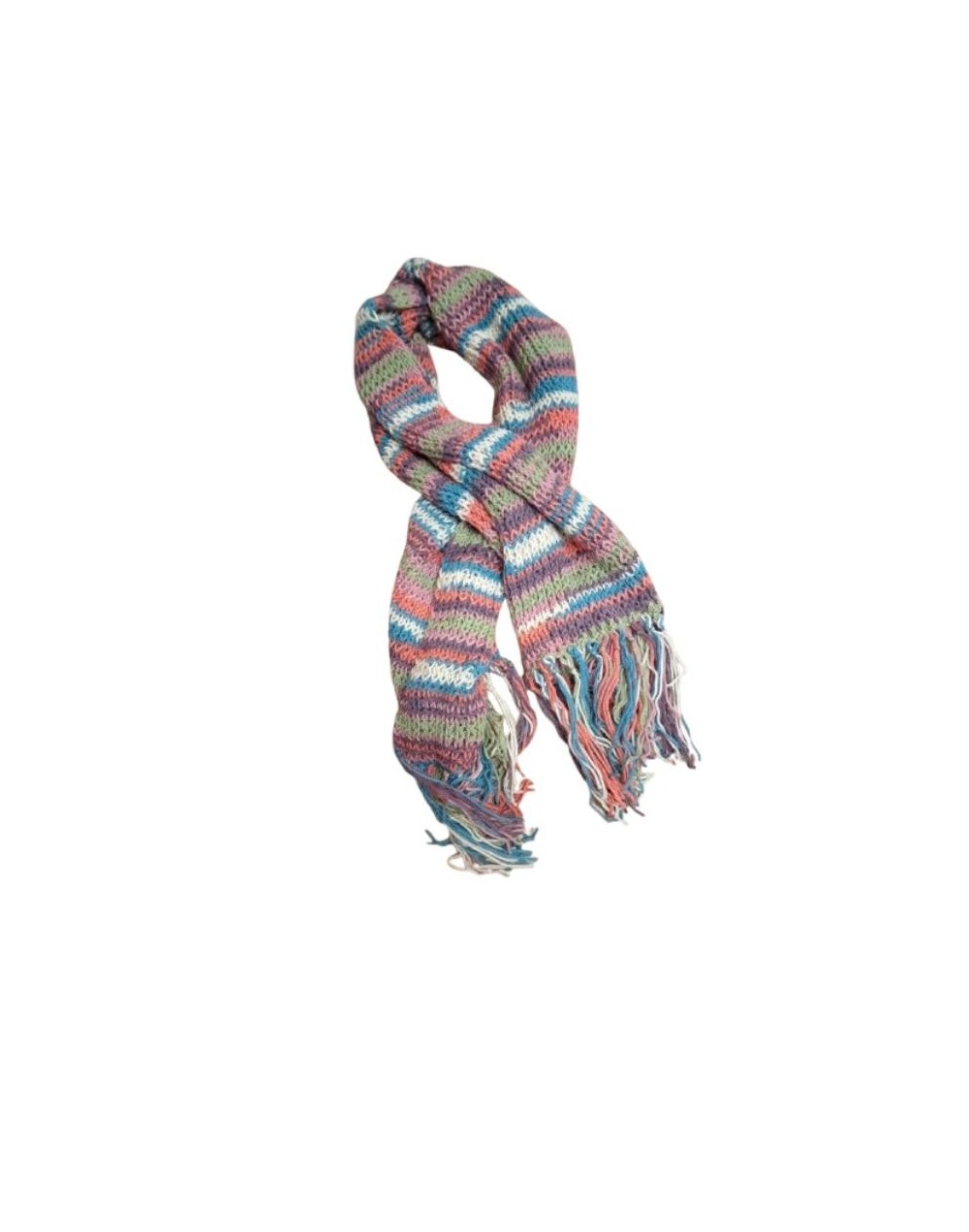 Bufanda Tejida Multicolor