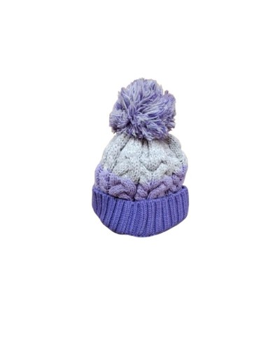 Gorro Tejido con Pompom