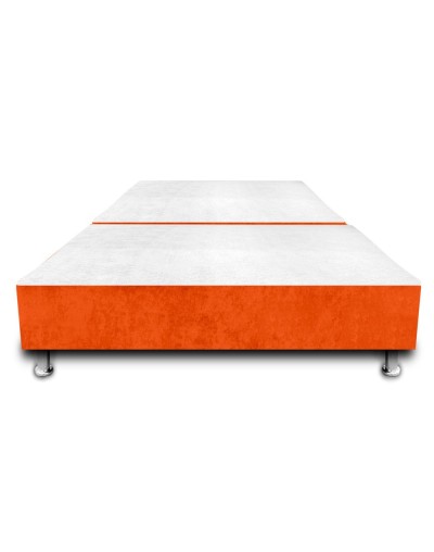 Base Cama Sommier Dividida Con Colchón Incorporado