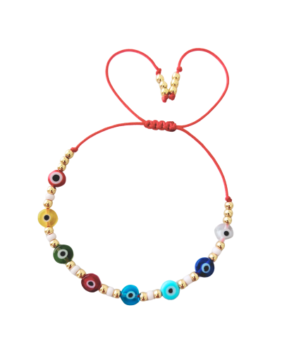 Pulsera Sencilla de Ojo Turco