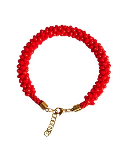 Pulsera Tejida en Murano