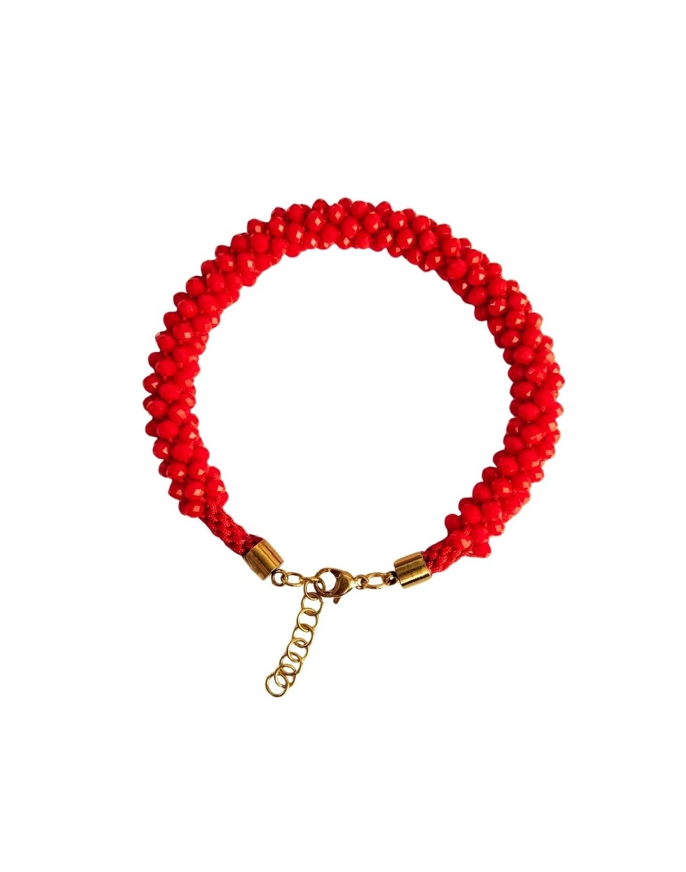 Pulsera Tejida en Murano