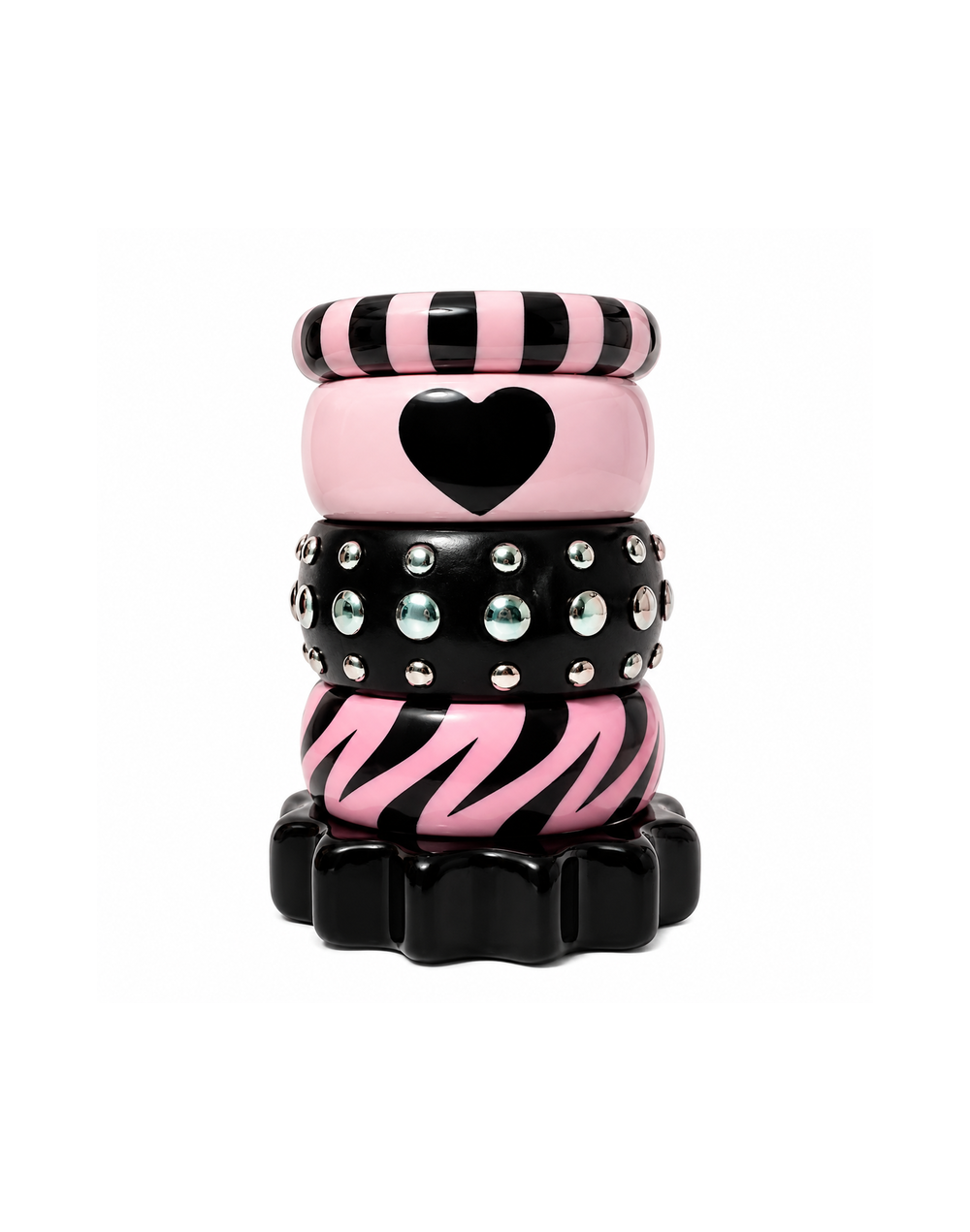 Set de Brazaletes "Pink Rebel"