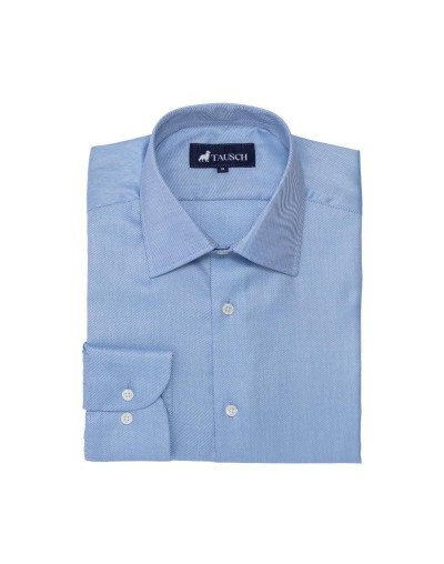 CAMISA HOMBRE DIAGONAL AZUL CLARO