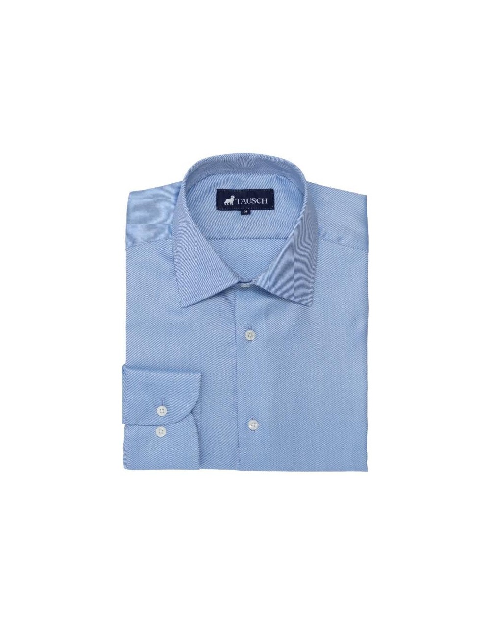 CAMISA HOMBRE DIAGONAL AZUL CLARO