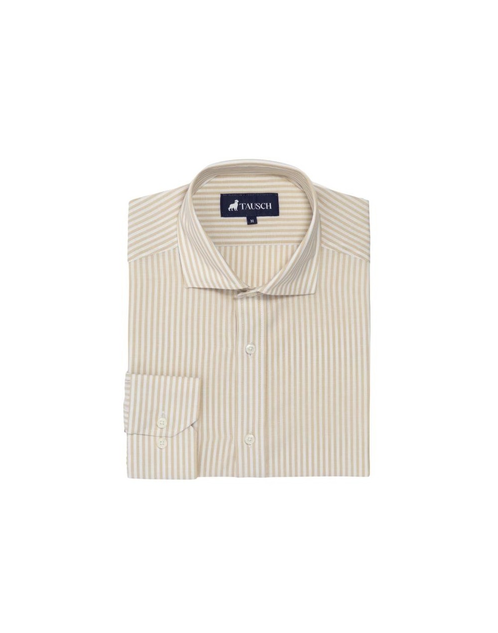   CAMISA HOMBRE RAYA CAQUI