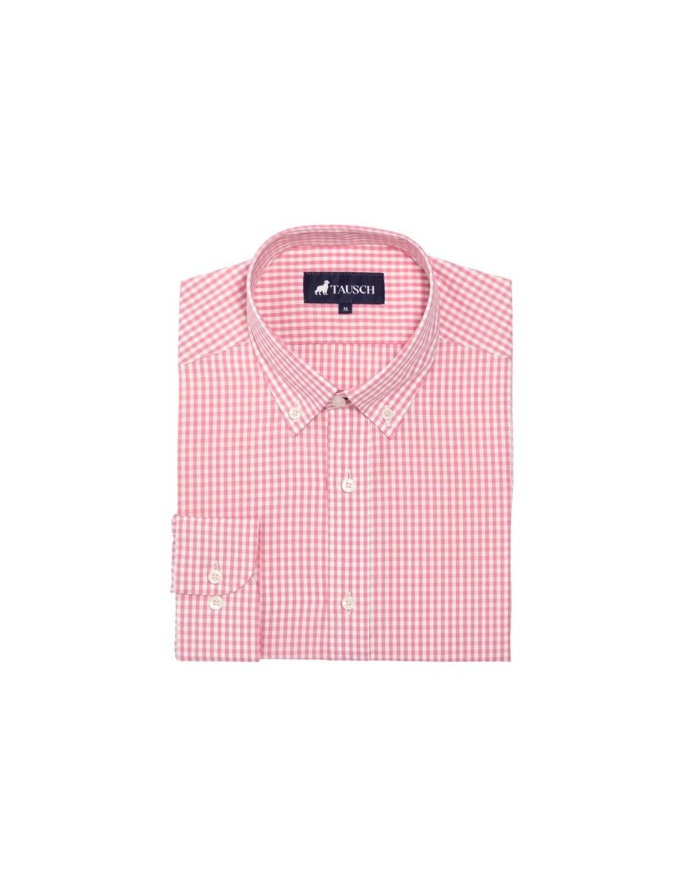 CAMISA HOMBRE CUADRO ROSADO