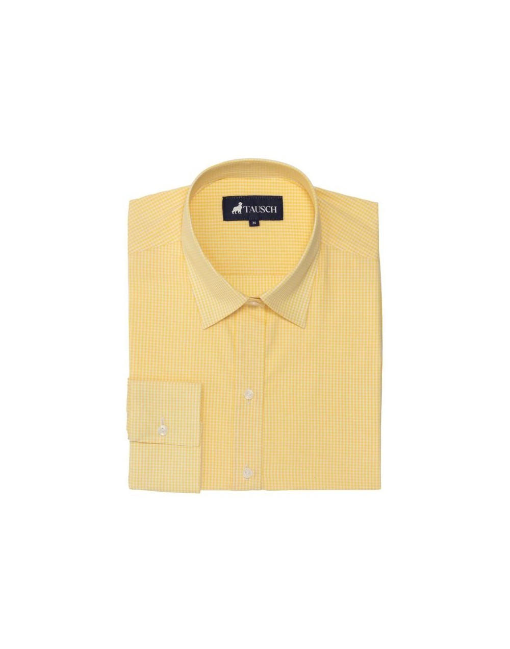 BLUSA DAMA MINICUADRO AMARILLO