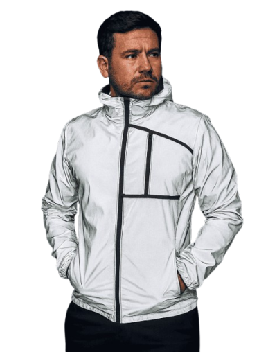 chaqueta reflectiva para hombre y mujer