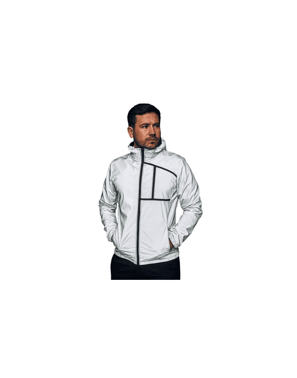 chaqueta reflectiva para hombre y mujer
