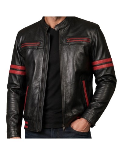 Chaqueta de cuero