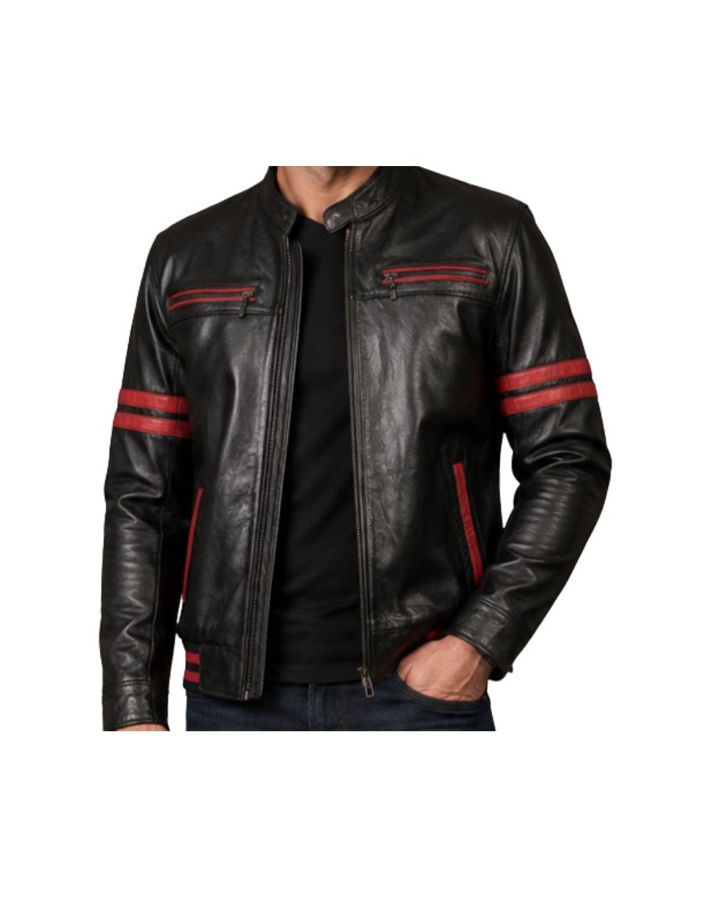 Chaqueta de cuero