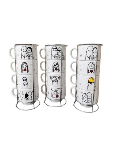  Mugs Apilables Personalizados