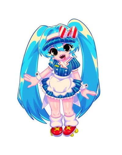 Sticker Miku Mezmerizer