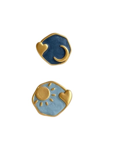Charms Sol y luna