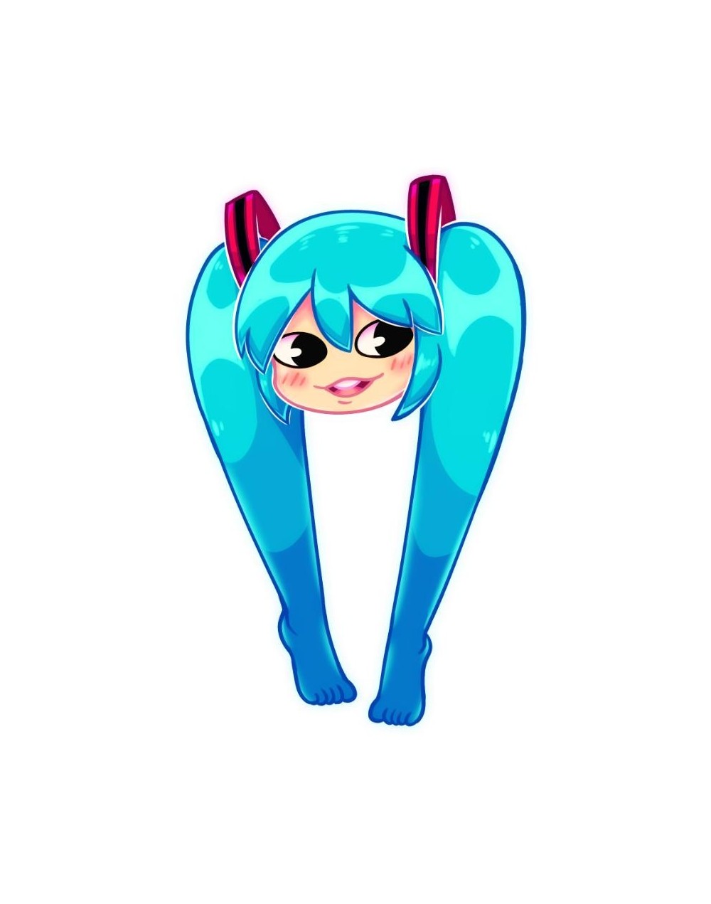Sticker Miku Legs