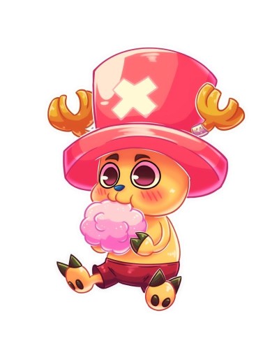 Sticker One Piece Chopper