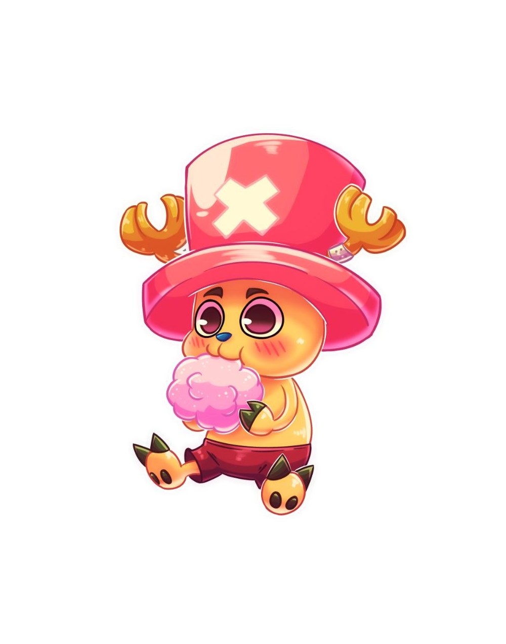 Sticker One Piece Chopper