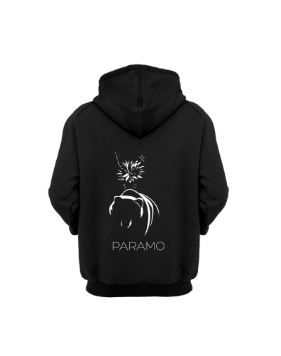 Hoodie Oso Andino - blanco